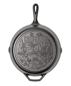 American Road Trip: 12 Inch Seasoned Cast Iron Skillet. California