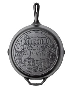American Road Trip: 12 Inch Seasoned Cast Iron Skillet. Connecticut