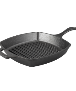 10.5 Inch Square Cast Iron Grill Pan
