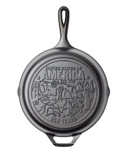 Lodge 10.25 Inch Seasoned Cast Iron Skillet. USA Icons