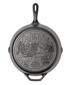 American Road Trip: 12 Inch Seasoned Cast Iron Skillet. New Hampshire