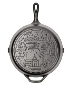 American Road Trip: 12 Inch Seasoned Cast Iron Skillet. Pennsylvania