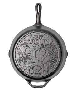 American Road Trip: 12 Inch Seasoned Cast Iron Skillet. South Carolina